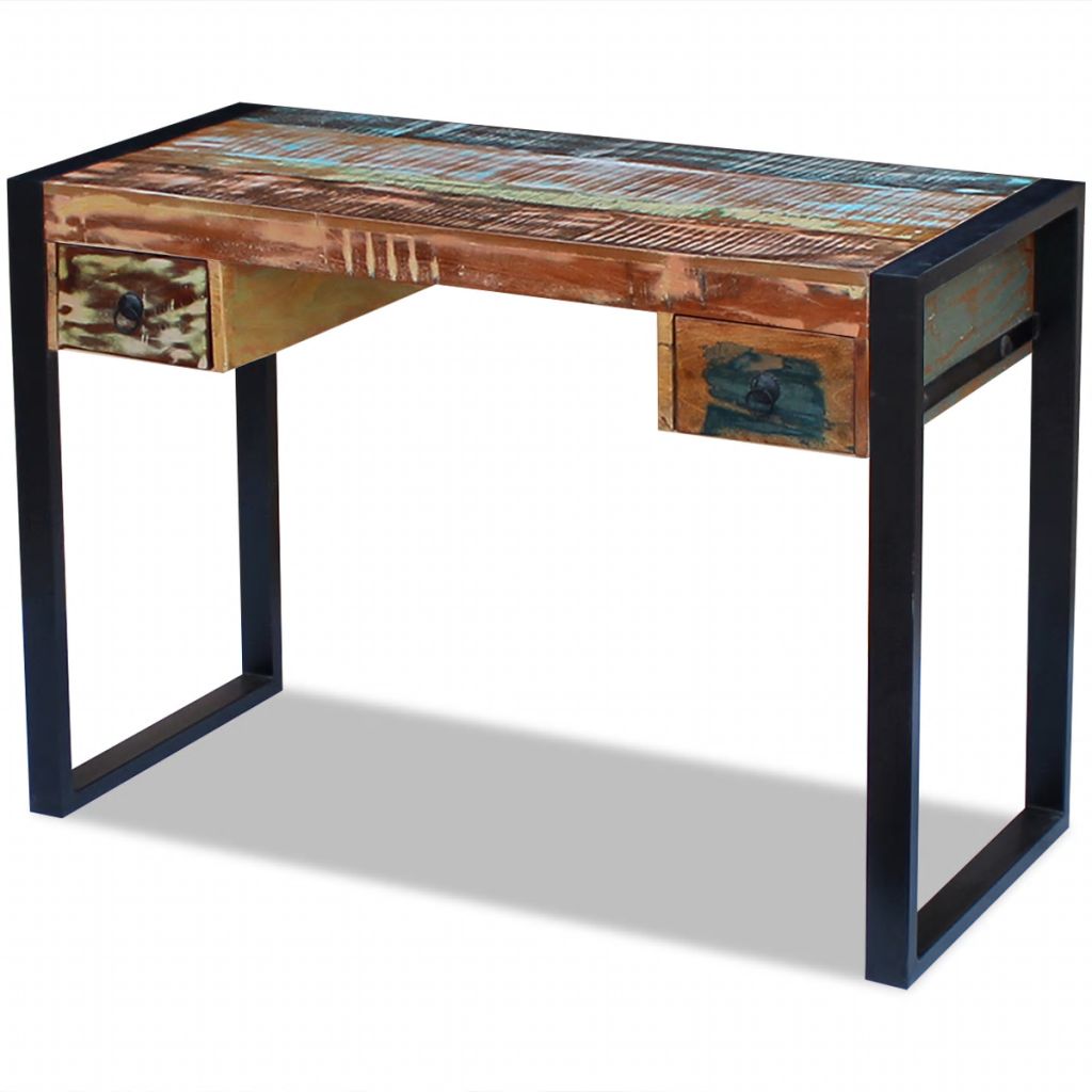 Desk Solid Reclaimed Wood- Desks - HomeShopIreland - Home Shop Ireland - Desks - Desk Solid Reclaimed Wood