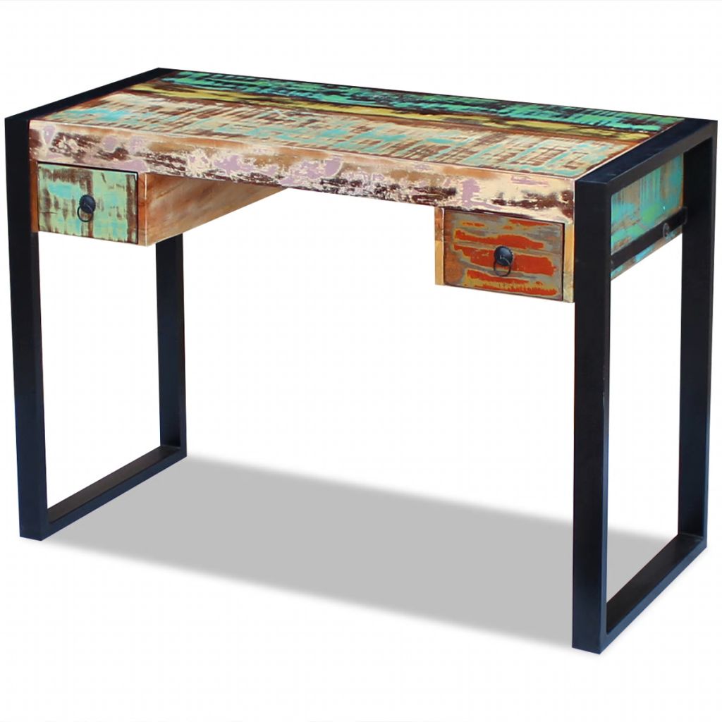 Desk Solid Reclaimed Wood- Desks - HomeShopIreland - Home Shop Ireland - Desks - Desk Solid Reclaimed Wood