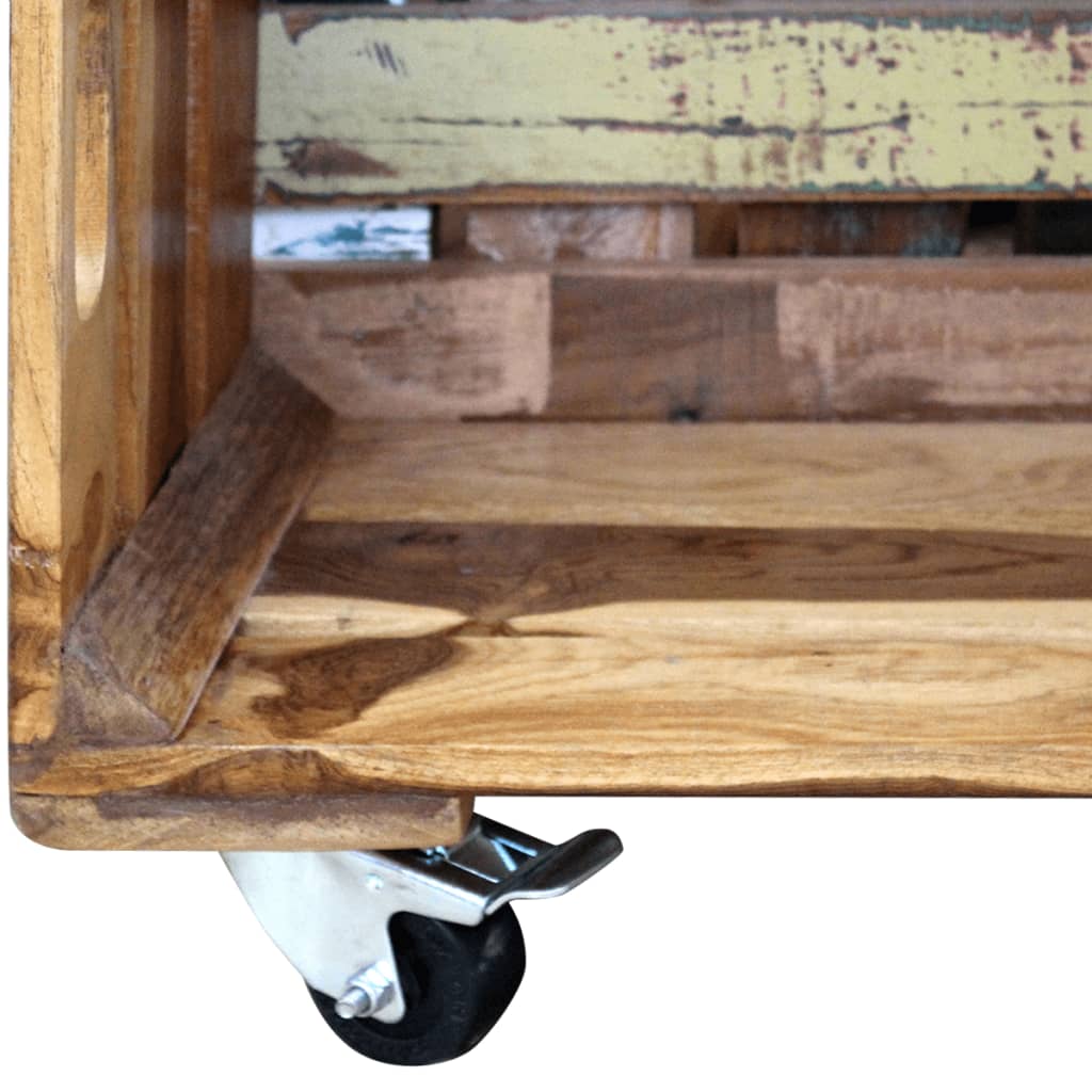Coffee Table Solid Reclaimed Wood 70x70x35 cm- Coffee Tables - HomeShopIreland - Home Shop Ireland - Coffee Tables - Coffee Table Solid Reclaimed Wood 70x70x35 cm