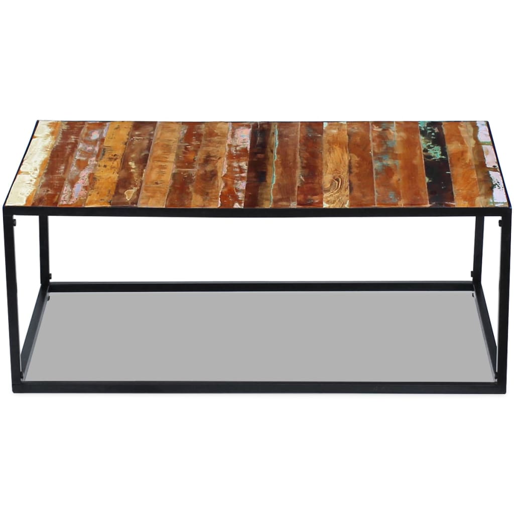 Coffee Table Solid Reclaimed Wood 100x60x40 cm- Coffee Tables - HomeShopIreland - Home Shop Ireland - Coffee Tables - Coffee Table Solid Reclaimed Wood 100x60x40 cm