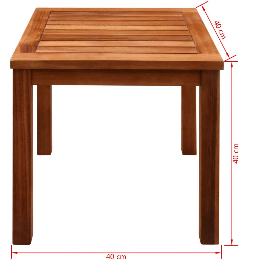 Sun Loungers 2 pcs with Table Solid Acacia Wood and Textilene- Sunloungers - HomeShopIreland - Home Shop Ireland - Sunloungers - Sun Loungers 2 pcs with Table Solid Acacia Wood and Textilene