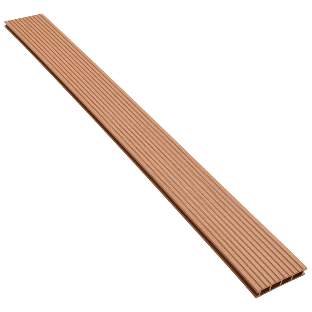 WPC Decking Boards with Accessories 10 mÂ² 2.2 m Brown- Flooring & Carpet - HomeShopIreland - Home Shop Ireland - Flooring & Carpet - WPC Decking Boards with Accessories 10 mÂ² 2.2 m Brown
