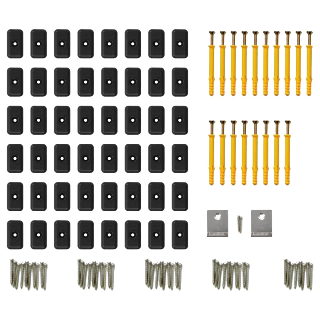 WPC Decking Boards with Accessories 16 mÂ² 2.2 m Brown- Flooring & Carpet - HomeShopIreland - Home Shop Ireland - Flooring & Carpet - WPC Decking Boards with Accessories 16 mÂ² 2.2 m Brown