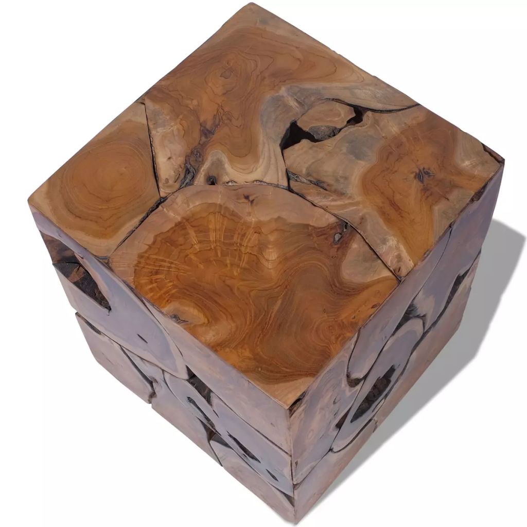 Stool Solid Teak Wood- Folding Chairs & Stools - HomeShopIreland - Home Shop Ireland - Folding Chairs & Stools - Stool Solid Teak Wood