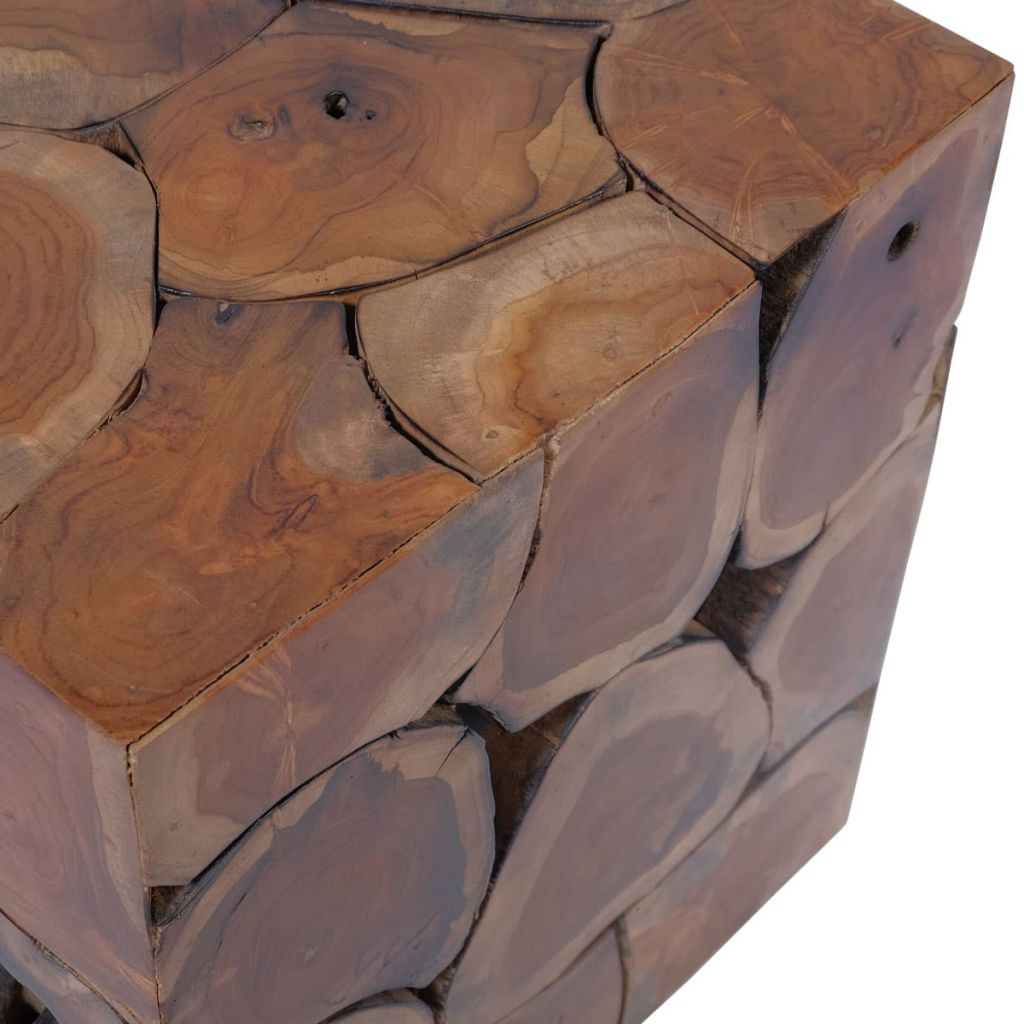 Stool Solid Teak Wood- Folding Chairs & Stools - HomeShopIreland - Home Shop Ireland - Folding Chairs & Stools - Stool Solid Teak Wood