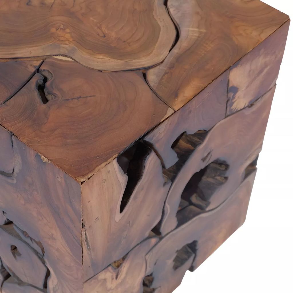 Stool Solid Teak Wood- Folding Chairs & Stools - HomeShopIreland - Home Shop Ireland - Folding Chairs & Stools - Stool Solid Teak Wood