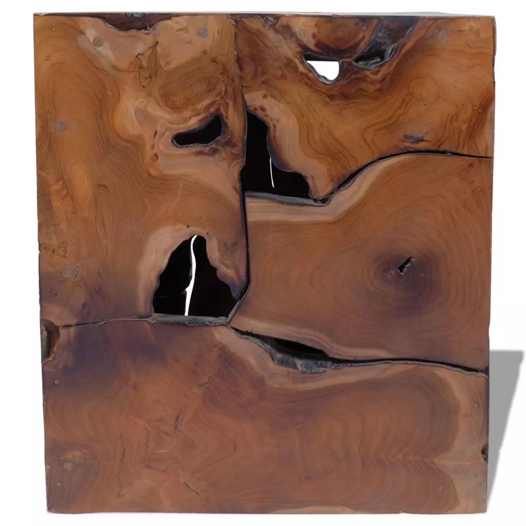 Stool Solid Teak Wood- Folding Chairs & Stools - HomeShopIreland - Home Shop Ireland - Folding Chairs & Stools - Stool Solid Teak Wood