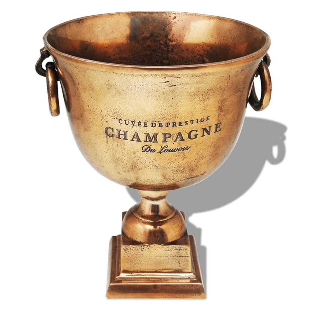 Trophy Cup Champagne Cooler Copper Brown- Figurines, Sculptures & Statues - HomeShopIreland - Home Shop Ireland - Figurines, Sculptures & Statues - Trophy Cup Champagne Cooler Copper Brown