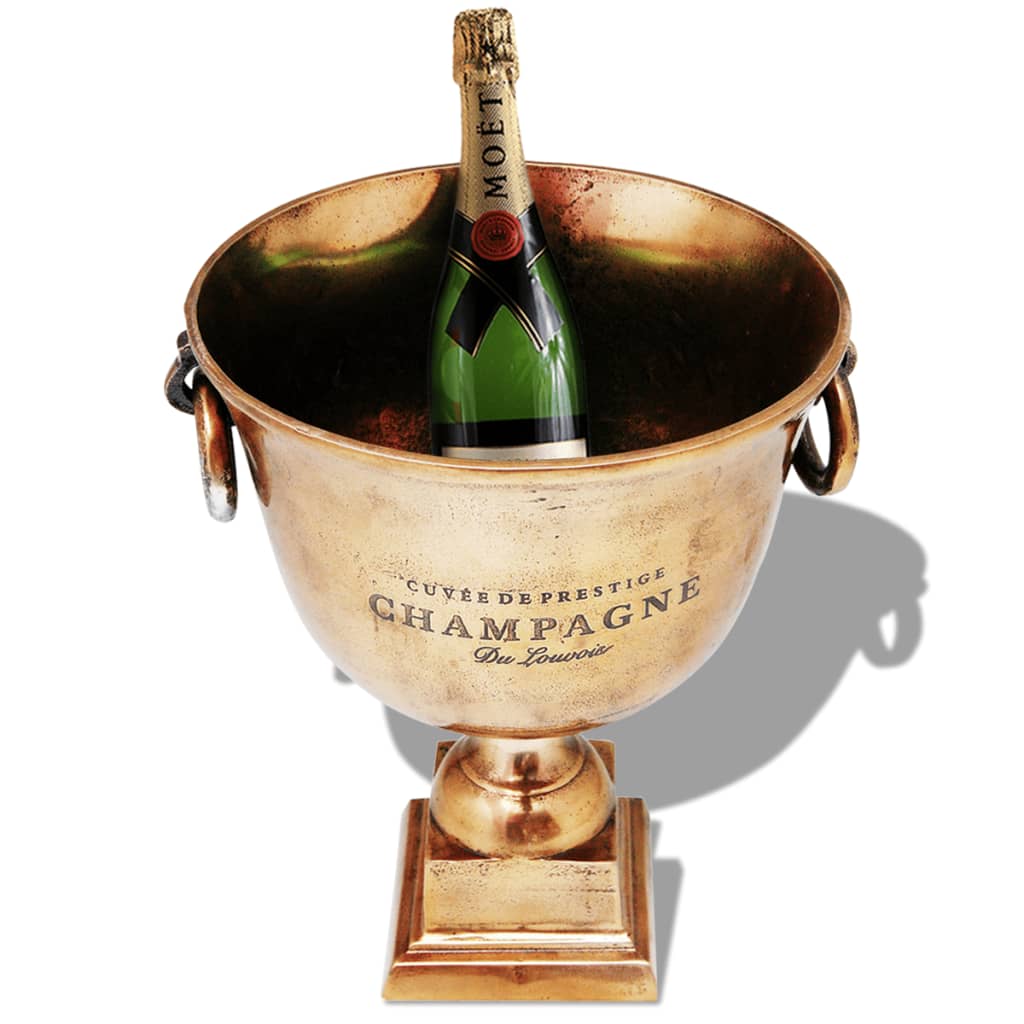 Trophy Cup Champagne Cooler Copper Brown- Figurines, Sculptures & Statues - HomeShopIreland - Home Shop Ireland - Figurines, Sculptures & Statues - Trophy Cup Champagne Cooler Copper Brown