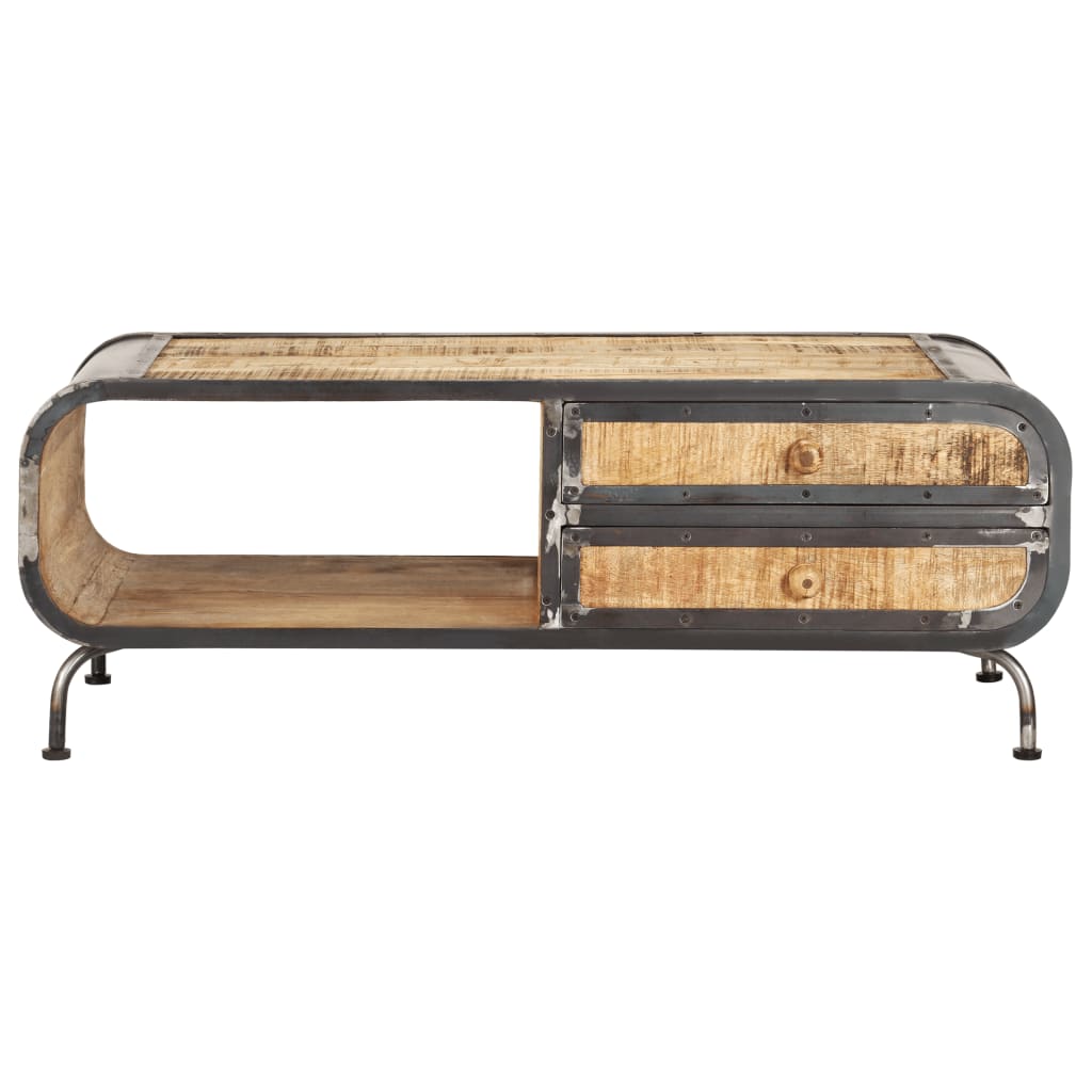 Coffee Table 100x50x35 cm Solid Mango Wood- Coffee Tables - HomeShopIreland - Home Shop Ireland - Coffee Tables - Coffee Table 100x50x35 cm Solid Mango Wood