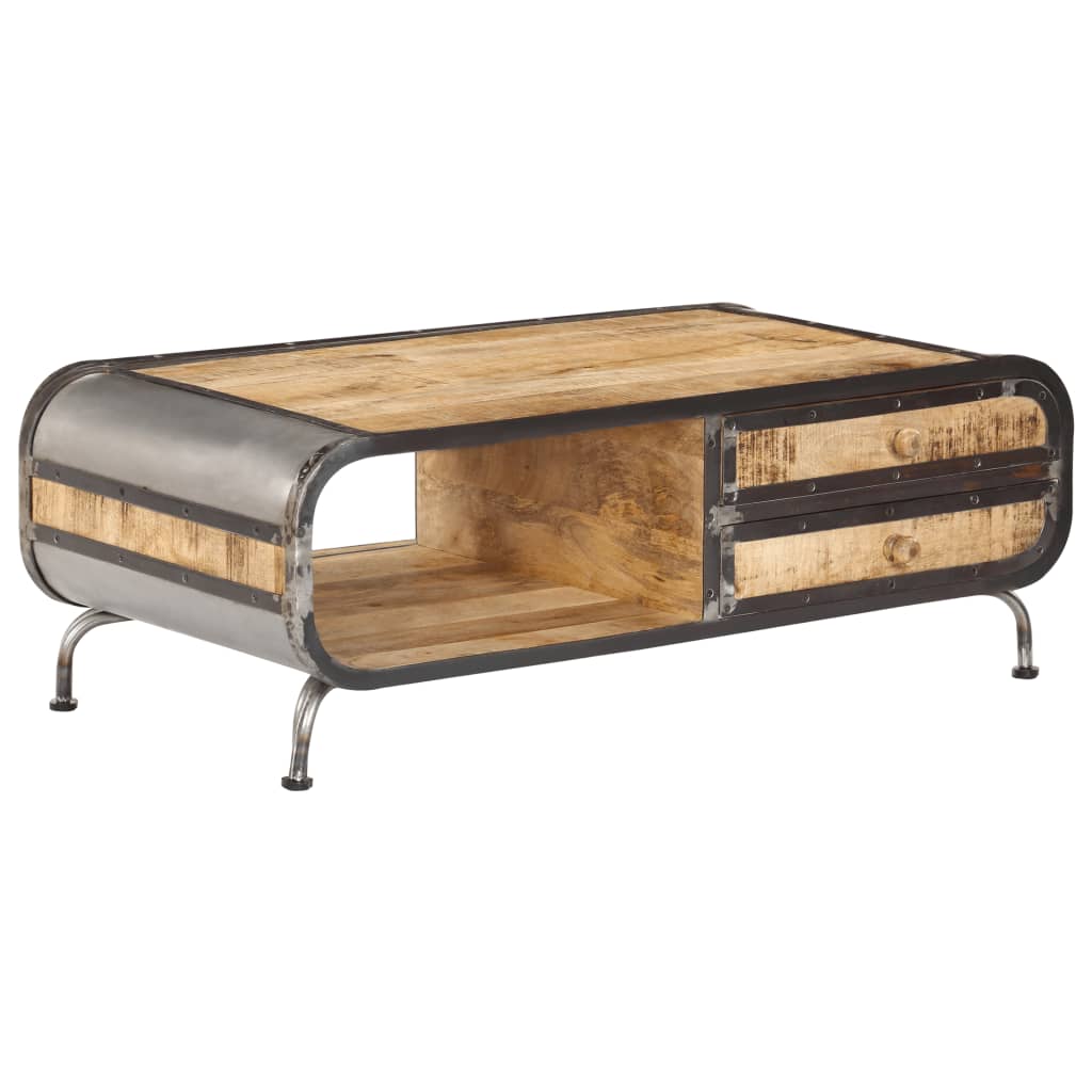 Coffee Table 100x50x35 cm Solid Mango Wood- Coffee Tables - HomeShopIreland - Home Shop Ireland - Coffee Tables - Coffee Table 100x50x35 cm Solid Mango Wood