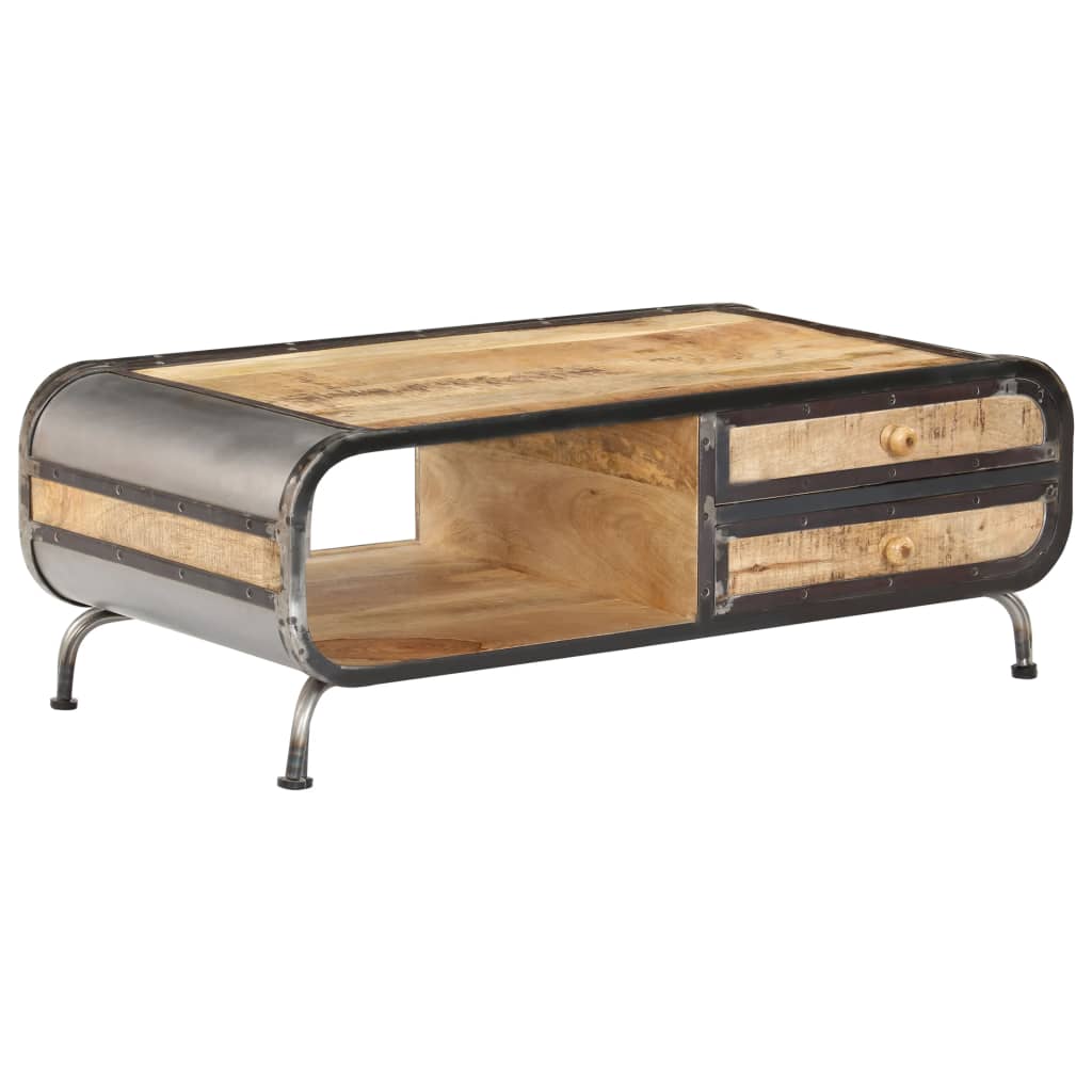 Coffee Table 100x50x35 cm Solid Mango Wood- Coffee Tables - HomeShopIreland - Home Shop Ireland - Coffee Tables - Coffee Table 100x50x35 cm Solid Mango Wood