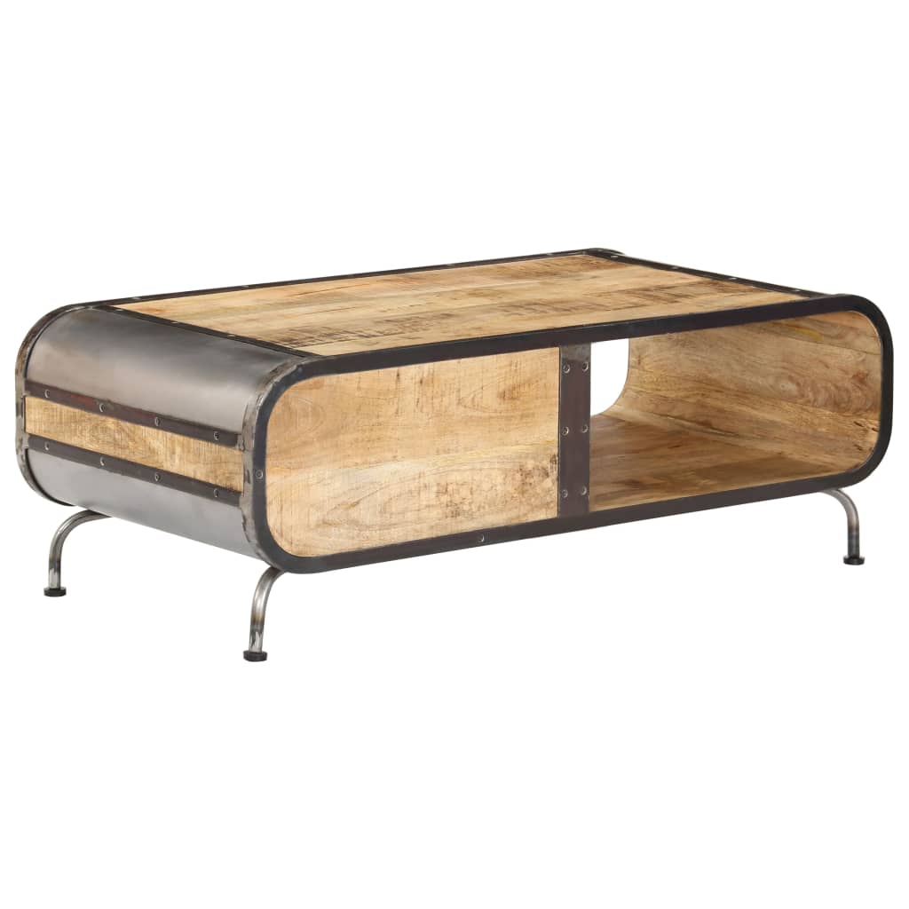 Coffee Table 100x50x35 cm Solid Mango Wood- Coffee Tables - HomeShopIreland - Home Shop Ireland - Coffee Tables - Coffee Table 100x50x35 cm Solid Mango Wood
