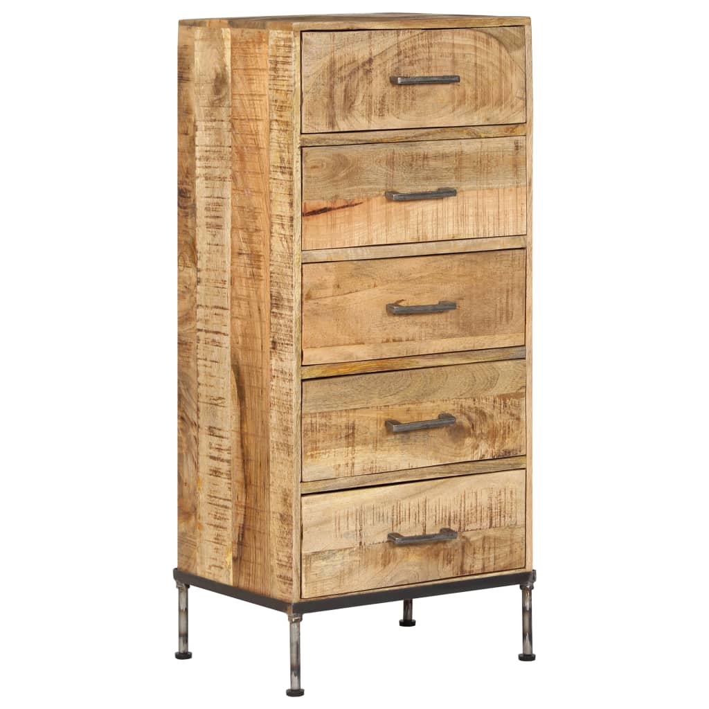 Chest of Drawers 45x35x106 cm Solid Mango Wood- Buffets & Sideboards - HomeShopIreland - Home Shop Ireland - Buffets & Sideboards - Chest of Drawers 45x35x106 cm Solid Mango Wood