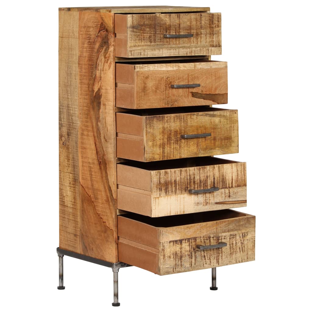 Chest of Drawers 45x35x106 cm Solid Mango Wood- Buffets & Sideboards - HomeShopIreland - Home Shop Ireland - Buffets & Sideboards - Chest of Drawers 45x35x106 cm Solid Mango Wood