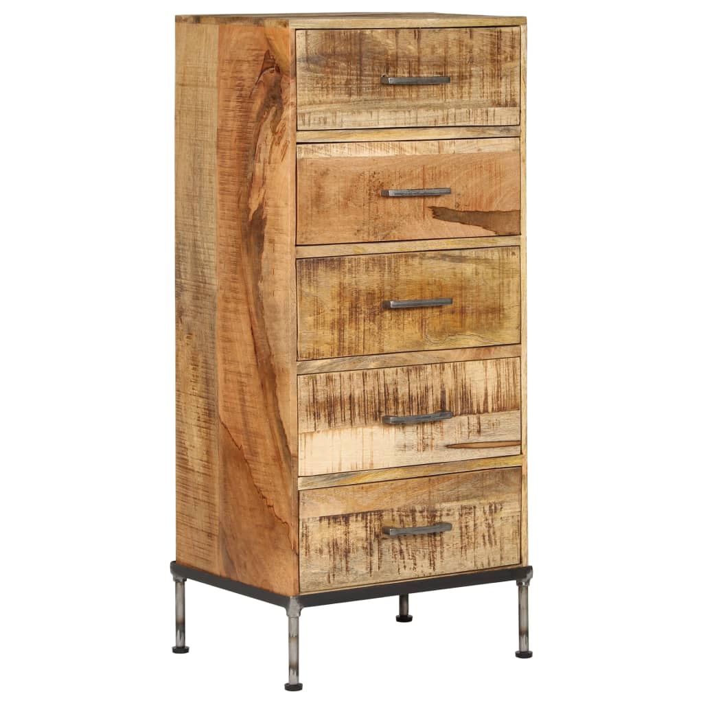 Chest of Drawers 45x35x106 cm Solid Mango Wood- Buffets & Sideboards - HomeShopIreland - Home Shop Ireland - Buffets & Sideboards - Chest of Drawers 45x35x106 cm Solid Mango Wood