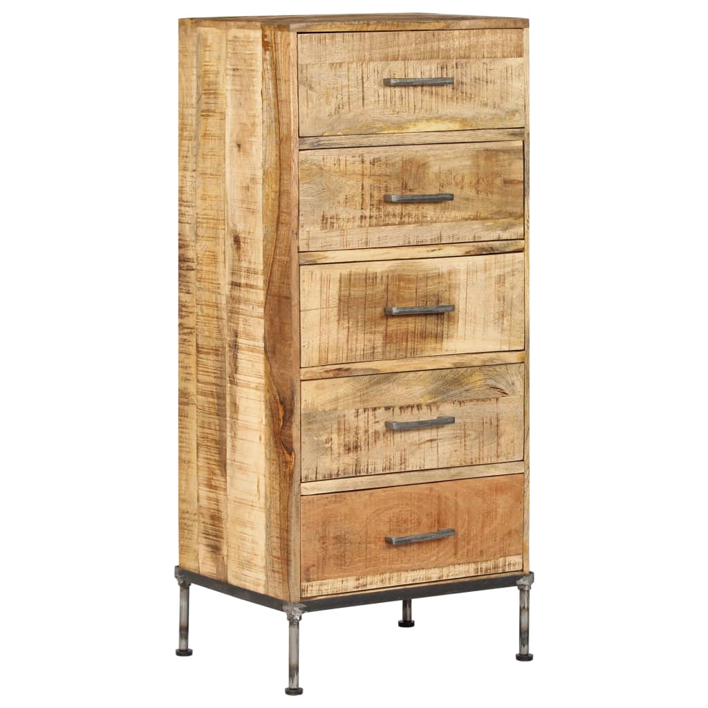 Chest of Drawers 45x35x106 cm Solid Mango Wood- Buffets & Sideboards - HomeShopIreland - Home Shop Ireland - Buffets & Sideboards - Chest of Drawers 45x35x106 cm Solid Mango Wood