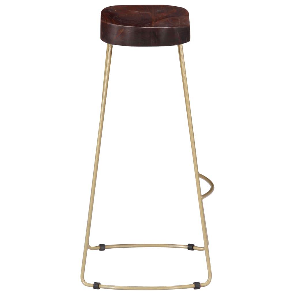 Gavin Bar Stools 2 pcs Solid Mango Wood- Table & Bar Stools - HomeShopIreland - Home Shop Ireland - Table & Bar Stools - Gavin Bar Stools 2 pcs Solid Mango Wood
