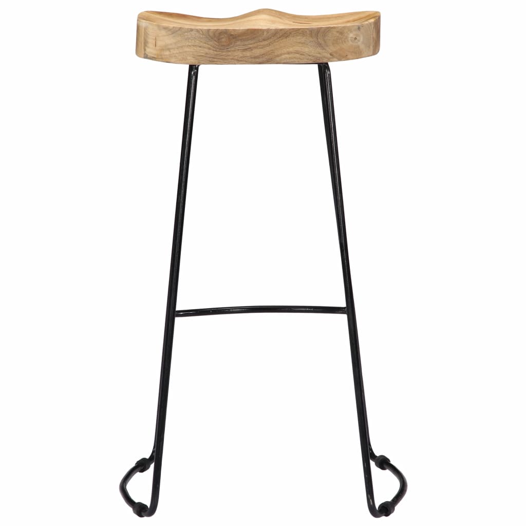 Gavin Bar Stools 2 pcs Solid Mango Wood- Table & Bar Stools - HomeShopIreland - Home Shop Ireland - Table & Bar Stools - Gavin Bar Stools 2 pcs Solid Mango Wood