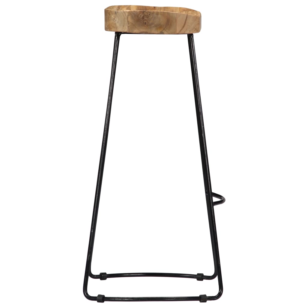 Gavin Bar Stools 2 pcs Solid Mango Wood- Table & Bar Stools - HomeShopIreland - Home Shop Ireland - Table & Bar Stools - Gavin Bar Stools 2 pcs Solid Mango Wood