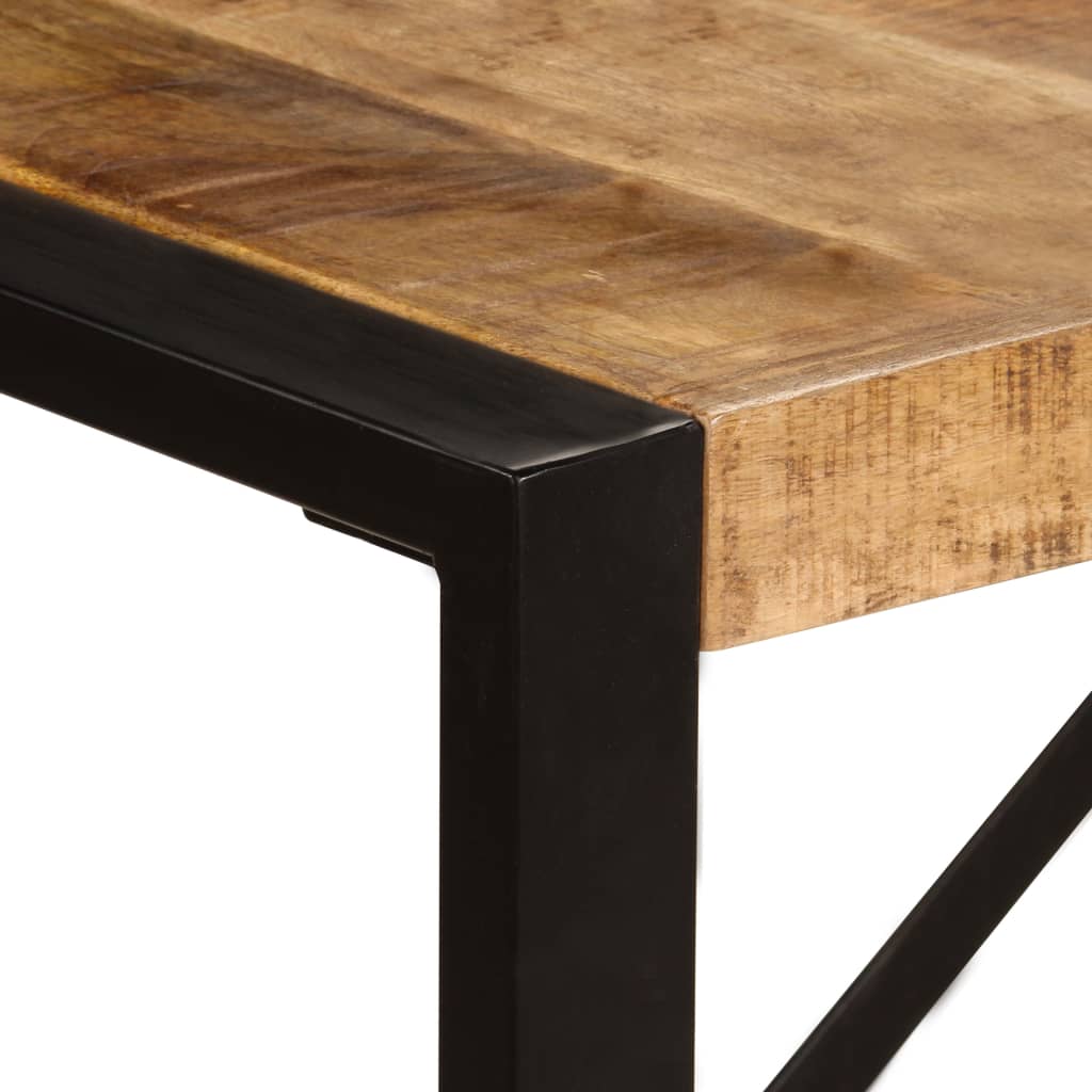 Dining Table 220x100x75 cm Solid Mango Wood- Kitchen & Dining Room Tables - HomeShopIreland - Home Shop Ireland - Kitchen & Dining Room Tables - Dining Table 220x100x75 cm Solid Mango Wood