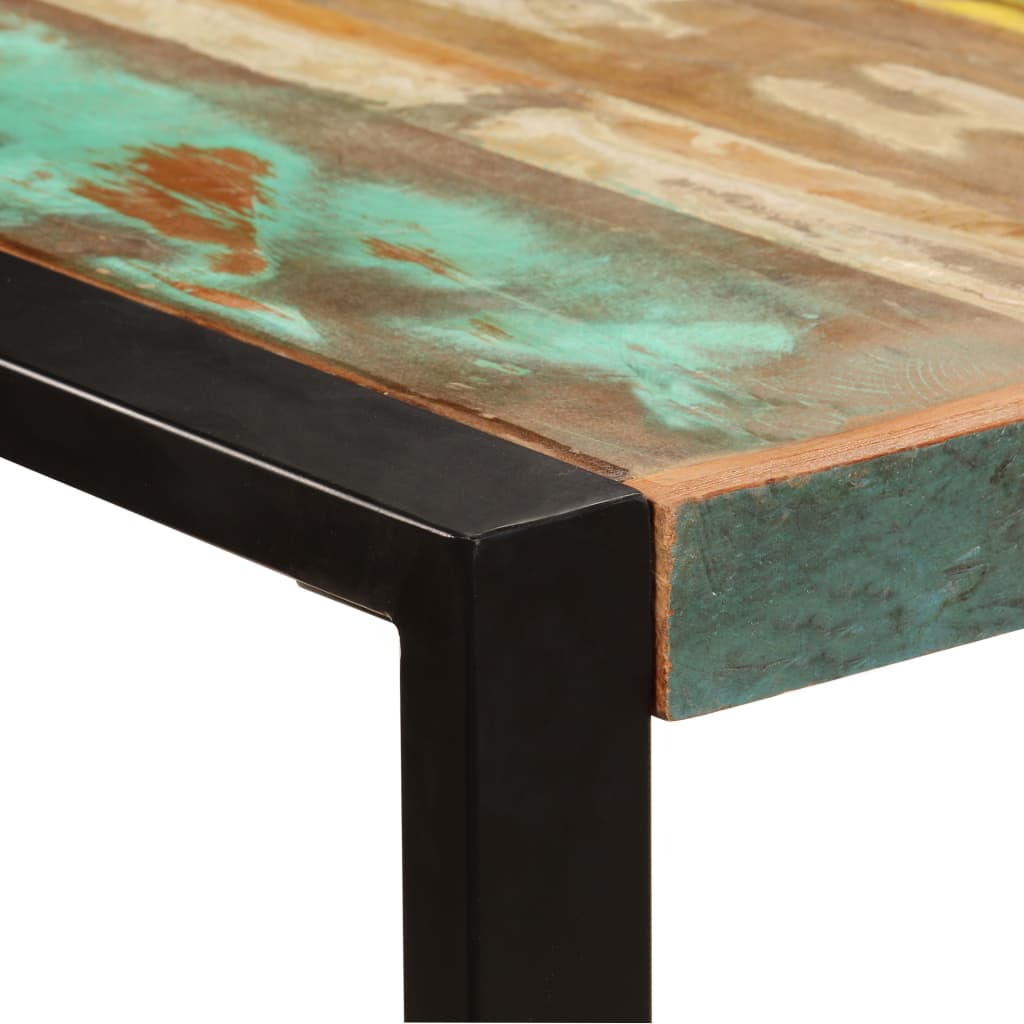 Dining Table 180x90x75 cm Solid Reclaimed Wood- Kitchen & Dining Room Tables - HomeShopIreland - Home Shop Ireland - Kitchen & Dining Room Tables - Dining Table 180x90x75 cm Solid Reclaimed Wood