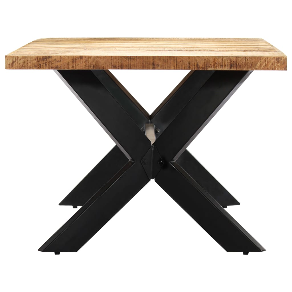 Dining Table 200x100x75 cm Solid Mango Wood- Kitchen & Dining Room Tables - HomeShopIreland - Home Shop Ireland - Kitchen & Dining Room Tables - Dining Table 200x100x75 cm Solid Mango Wood