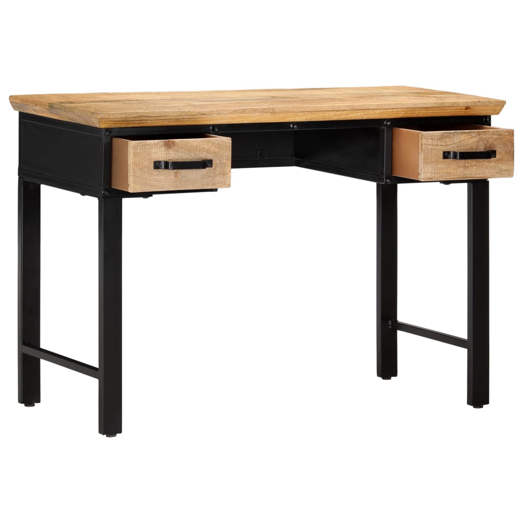 Writing Table 110x50x76 cm Solid Mango Wood- Desks - HomeShopIreland - Home Shop Ireland - Desks - Writing Table 110x50x76 cm Solid Mango Wood