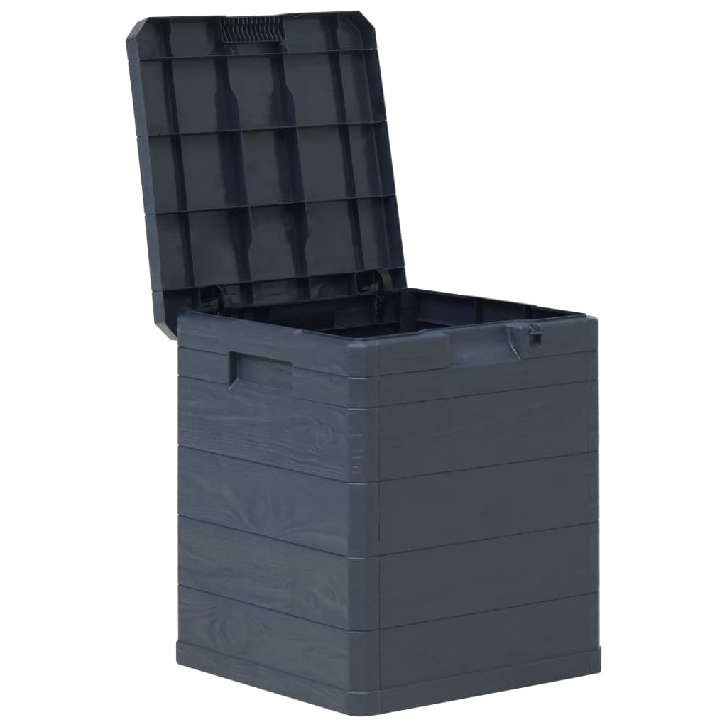 Garden Storage Box 90 L Anthracite- Outdoor Storage Boxes - HomeShopIreland - Home Shop Ireland - Outdoor Storage Boxes - Garden Storage Box 90 L Anthracite