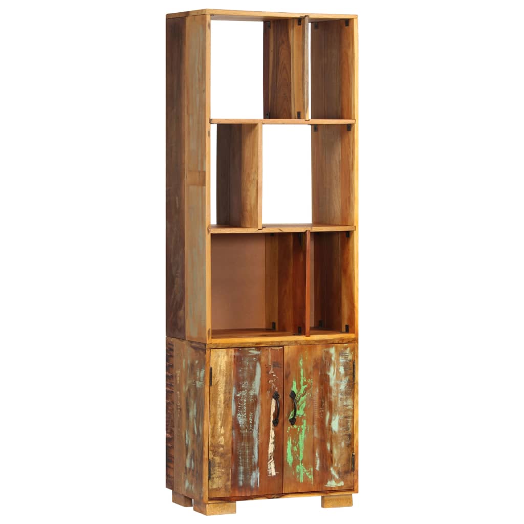 Bookshelf 60x35x180 cm Solid Reclaimed Wood- Bookcases & Standing Shelves - HomeShopIreland - Home Shop Ireland - Bookcases & Standing Shelves - Bookshelf 60x35x180 cm Solid Reclaimed Wood