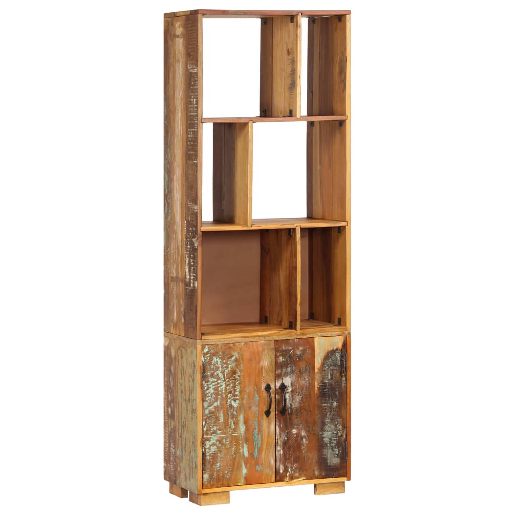 Bookshelf 60x35x180 cm Solid Reclaimed Wood- Bookcases & Standing Shelves - HomeShopIreland - Home Shop Ireland - Bookcases & Standing Shelves - Bookshelf 60x35x180 cm Solid Reclaimed Wood