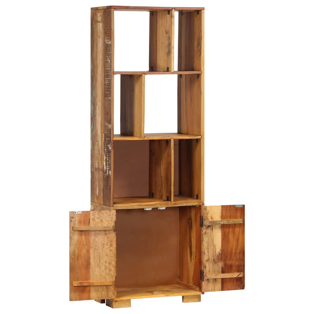 Bookshelf 60x35x180 cm Solid Reclaimed Wood- Bookcases & Standing Shelves - HomeShopIreland - Home Shop Ireland - Bookcases & Standing Shelves - Bookshelf 60x35x180 cm Solid Reclaimed Wood