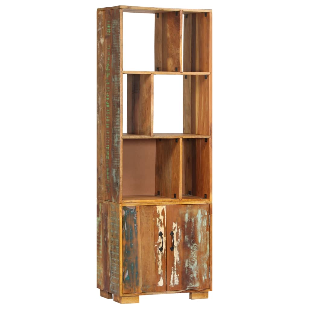 Bookshelf 60x35x180 cm Solid Reclaimed Wood- Bookcases & Standing Shelves - HomeShopIreland - Home Shop Ireland - Bookcases & Standing Shelves - Bookshelf 60x35x180 cm Solid Reclaimed Wood