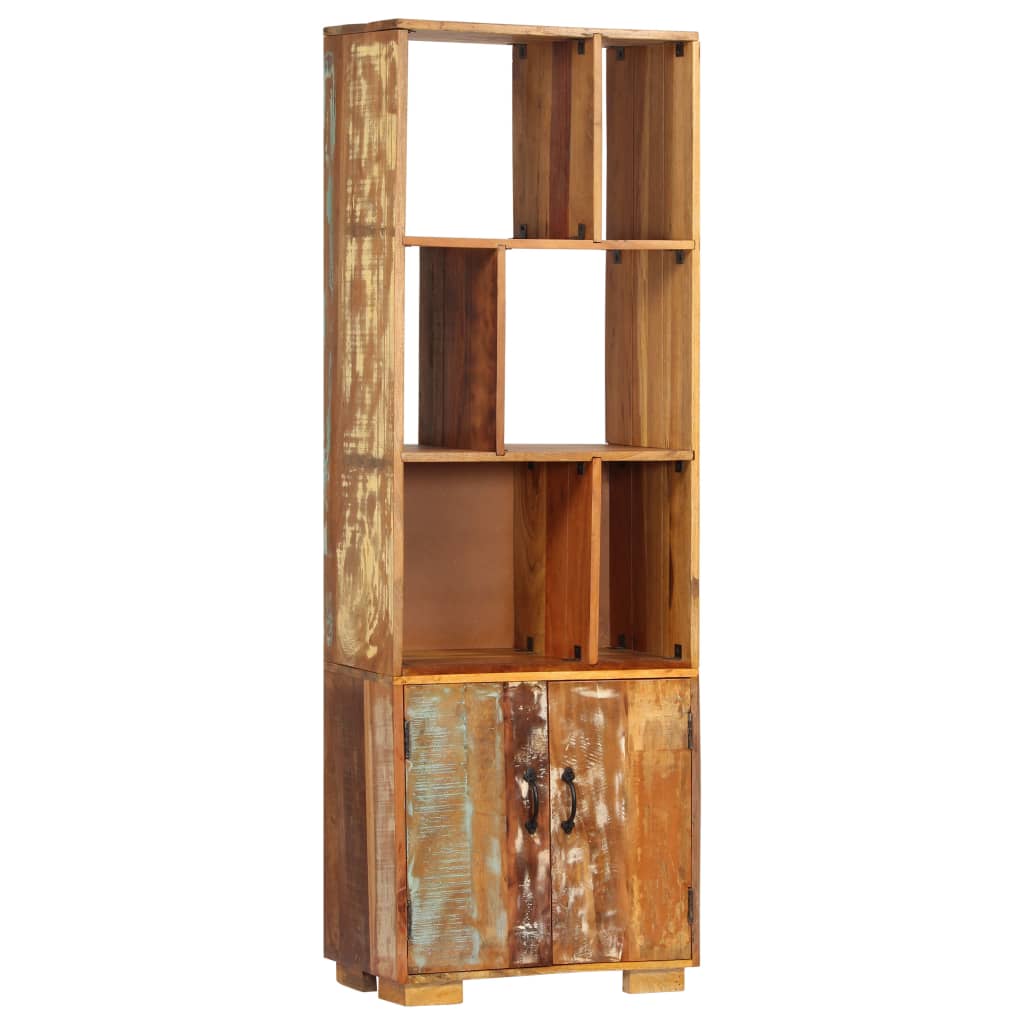 Bookshelf 60x35x180 cm Solid Reclaimed Wood- Bookcases & Standing Shelves - HomeShopIreland - Home Shop Ireland - Bookcases & Standing Shelves - Bookshelf 60x35x180 cm Solid Reclaimed Wood
