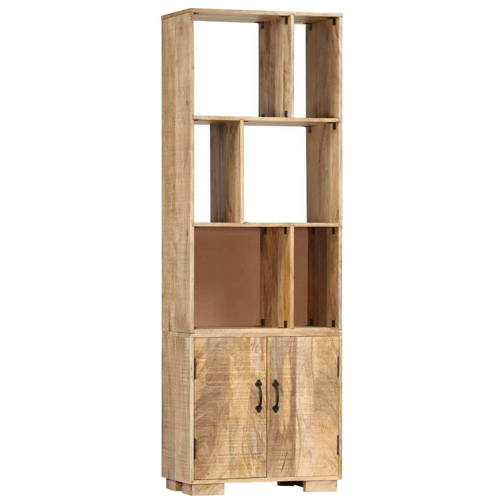 Bookshelf 60x35x180 cm Solid Mango Wood- Bookcases & Standing Shelves - HomeShopIreland - Home Shop Ireland - Bookcases & Standing Shelves - Bookshelf 60x35x180 cm Solid Mango Wood