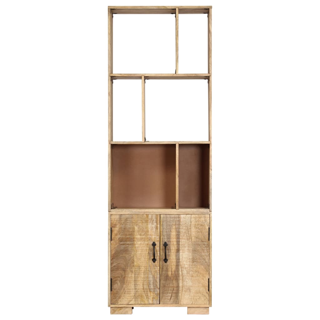 Bookshelf 60x35x180 cm Solid Mango Wood- Bookcases & Standing Shelves - HomeShopIreland - Home Shop Ireland - Bookcases & Standing Shelves - Bookshelf 60x35x180 cm Solid Mango Wood