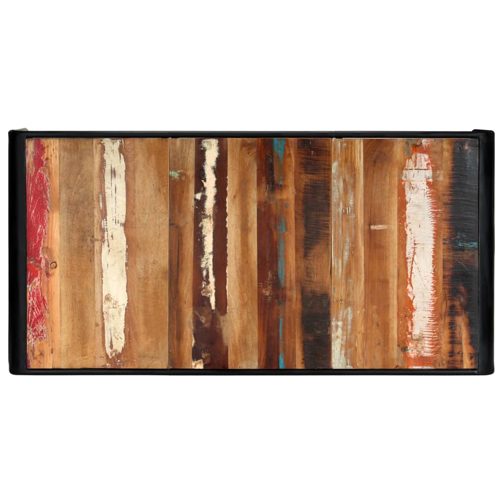 Dining Table 180x90x76 cm Solid Reclaimed Wood- Kitchen & Dining Room Tables - HomeShopIreland - Home Shop Ireland - Kitchen & Dining Room Tables - Dining Table 180x90x76 cm Solid Reclaimed Wood