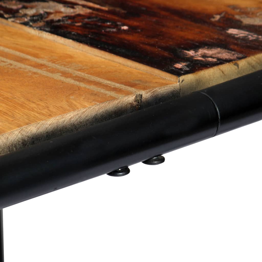 Dining Table 180x90x76 cm Solid Reclaimed Wood- Kitchen & Dining Room Tables - HomeShopIreland - Home Shop Ireland - Kitchen & Dining Room Tables - Dining Table 180x90x76 cm Solid Reclaimed Wood