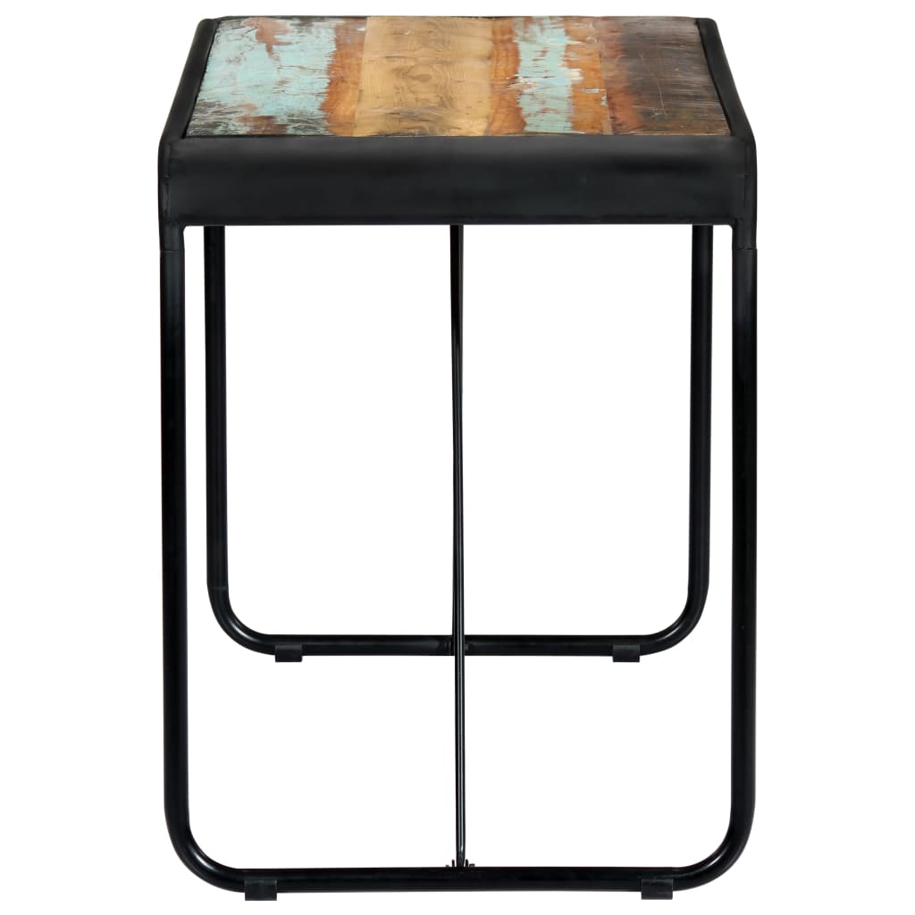 Dining Table 118x60x76 cm Solid Reclaimed Wood- Kitchen & Dining Room Tables - HomeShopIreland - Home Shop Ireland - Kitchen & Dining Room Tables - Dining Table 118x60x76 cm Solid Reclaimed Wood