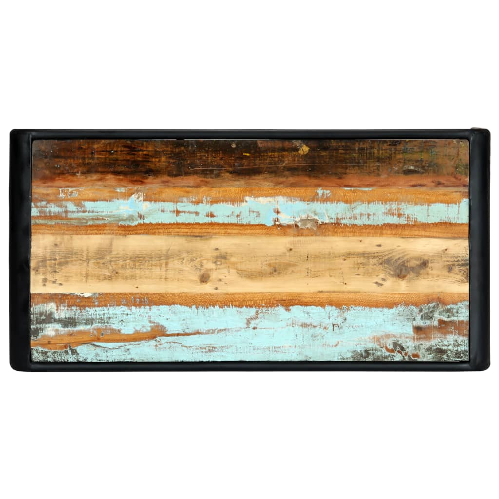 Dining Table 118x60x76 cm Solid Reclaimed Wood- Kitchen & Dining Room Tables - HomeShopIreland - Home Shop Ireland - Kitchen & Dining Room Tables - Dining Table 118x60x76 cm Solid Reclaimed Wood