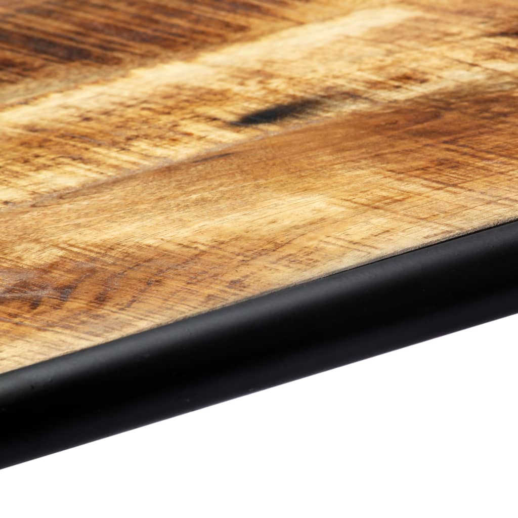 Dining Table 118x60x76 cm Solid Rough Mango Wood- Kitchen & Dining Room Tables - HomeShopIreland - Home Shop Ireland - Kitchen & Dining Room Tables - Dining Table 118x60x76 cm Solid Rough Mango Wood