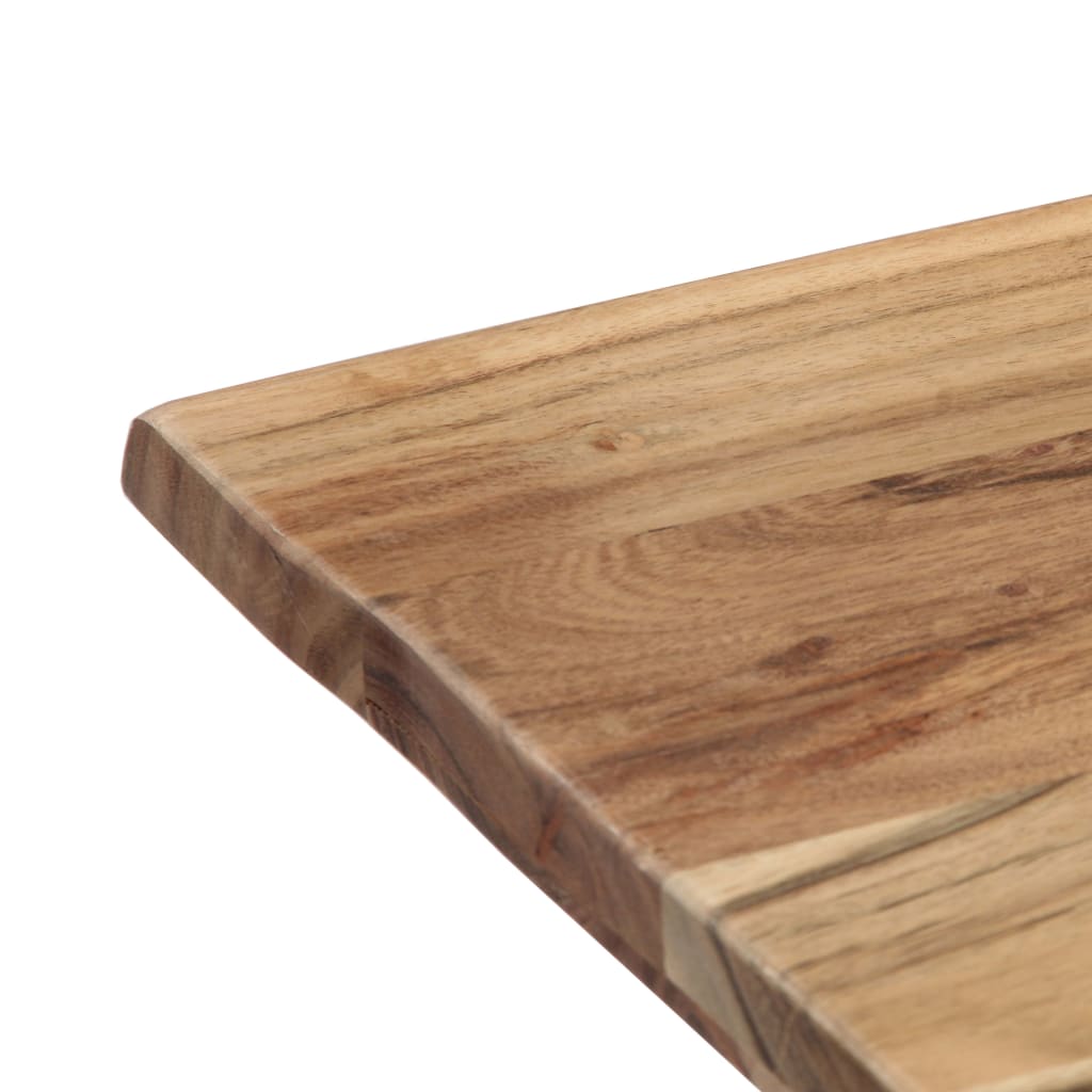 Dining Table 140x80x76 cm Solid Acacia Wood- Kitchen & Dining Room Tables - HomeShopIreland - Home Shop Ireland - Kitchen & Dining Room Tables - Dining Table 140x80x76 cm Solid Acacia Wood