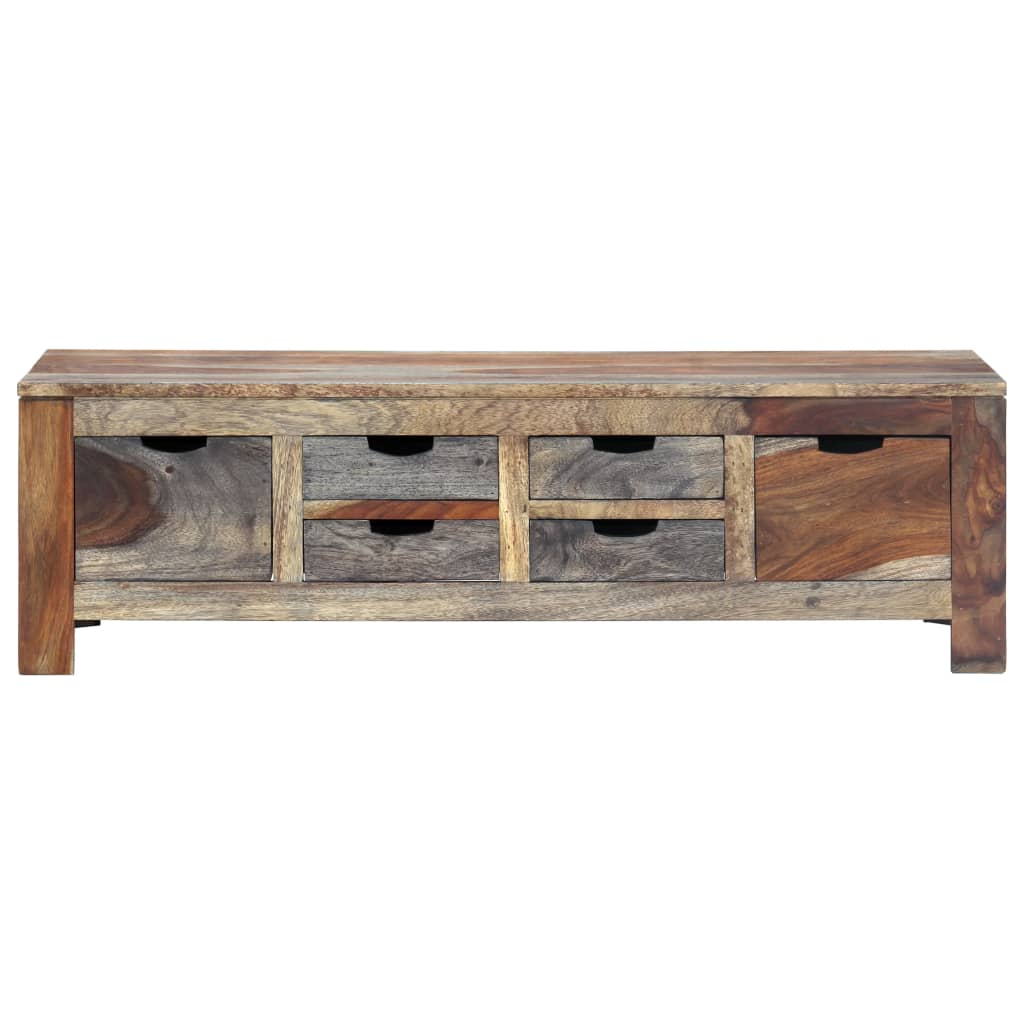 Coffee Table Grey 100x55x30 cm Solid Sheesham Wood- Coffee Tables - HomeShopIreland - Home Shop Ireland - Coffee Tables - Coffee Table Grey 100x55x30 cm Solid Sheesham Wood