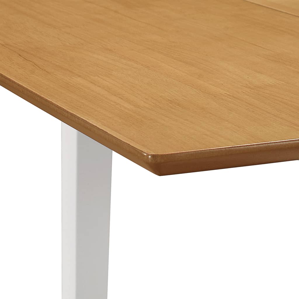 Extendable Dining Table White (80-120)x80x74 cm MDF- Kitchen & Dining Room Tables - HomeShopIreland - Home Shop Ireland - Kitchen & Dining Room Tables - Extendable Dining Table White (80-120)x80x74 cm MDF