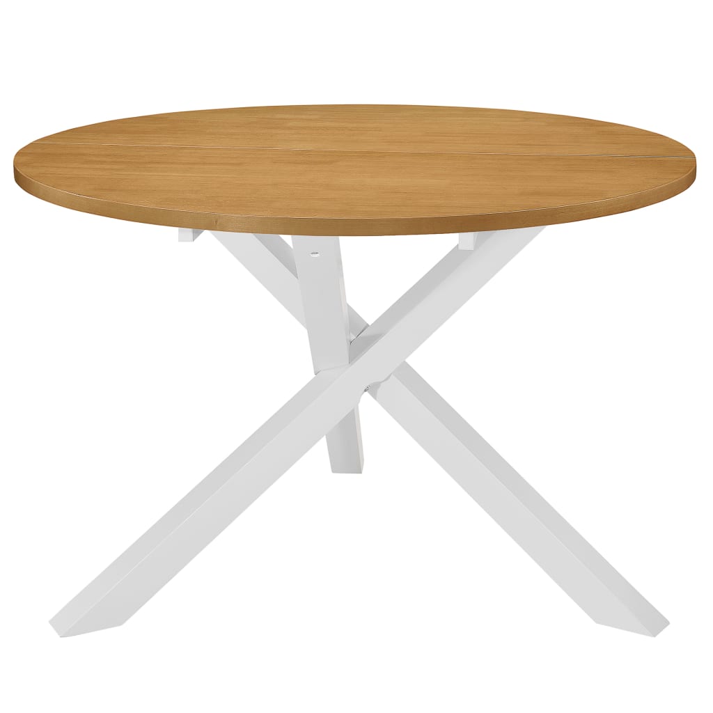 Dining Table White 120x75 cm MDF- Kitchen & Dining Room Tables - HomeShopIreland - Home Shop Ireland - Kitchen & Dining Room Tables - Dining Table White 120x75 cm MDF