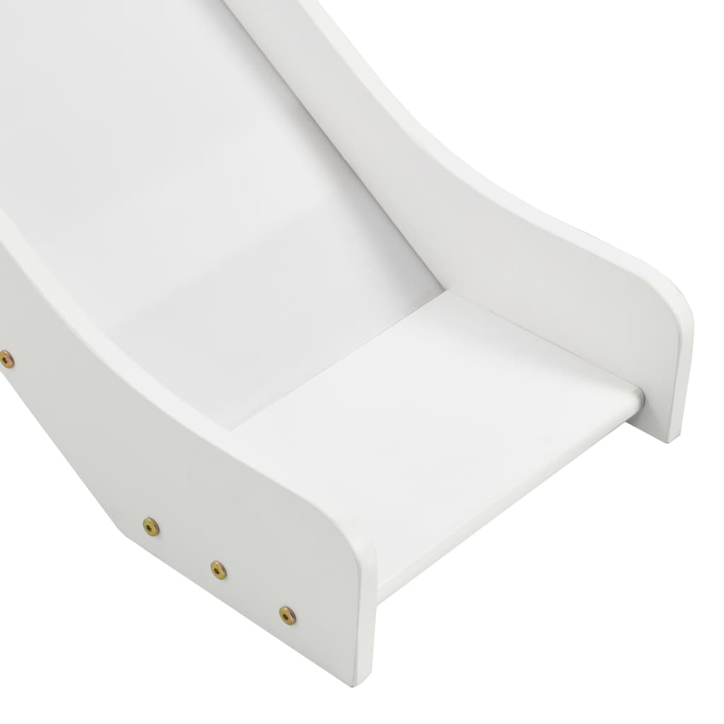 Children's Loft Bed Frame with Slide & Ladder Pinewood 97x208 cm- Cots & Toddler Beds - HomeShopIreland - Home Shop Ireland - Cots & Toddler Beds - Children's Loft Bed Frame with Slide & Ladder Pinewood 97x208 cm