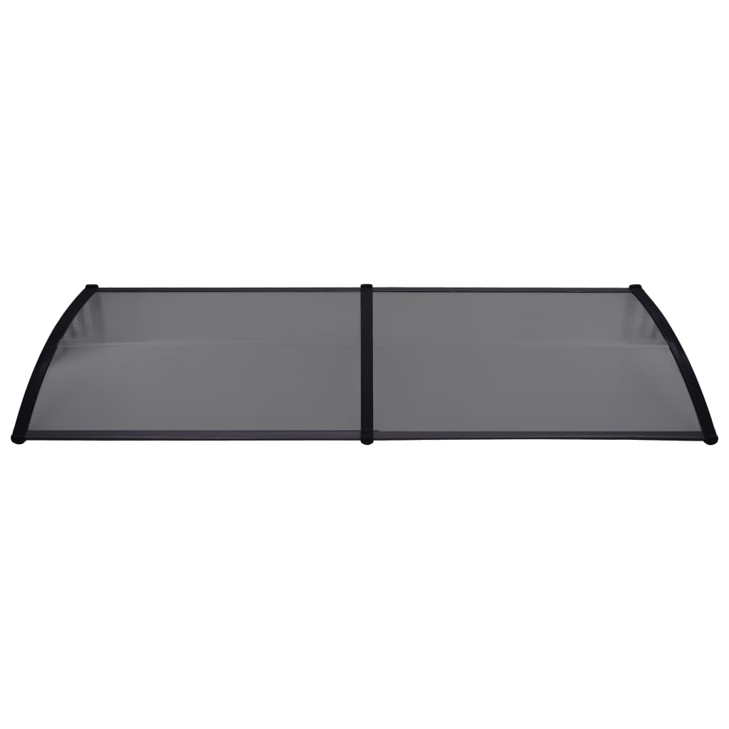 Door Canopy Black 240x80 cm PC- Window & Door Awnings - HomeShopIreland - Home Shop Ireland - Window & Door Awnings - Door Canopy Black 240x80 cm PC