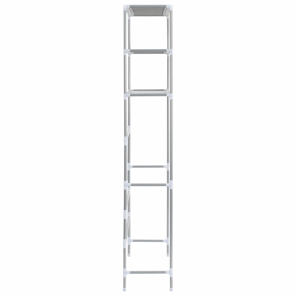 3-Tier Storage Rack over Laundry Machine Silver 69x28x169 cm- Towel Racks & Holders - HomeShopIreland - Home Shop Ireland - Towel Racks & Holders - 3-Tier Storage Rack over Laundry Machine Silver 69x28x169 cm