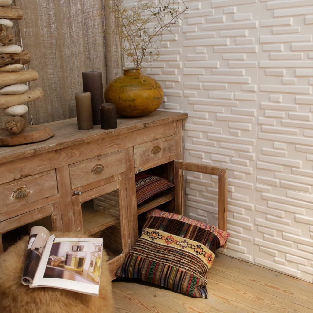 WallArt 24 pcs 3D Wall Panels GA-WA13 Ventura- Wall Panelling - HomeShopIreland - WallArt - Wall Panelling - WallArt 24 pcs 3D Wall Panels GA-WA13 Ventura