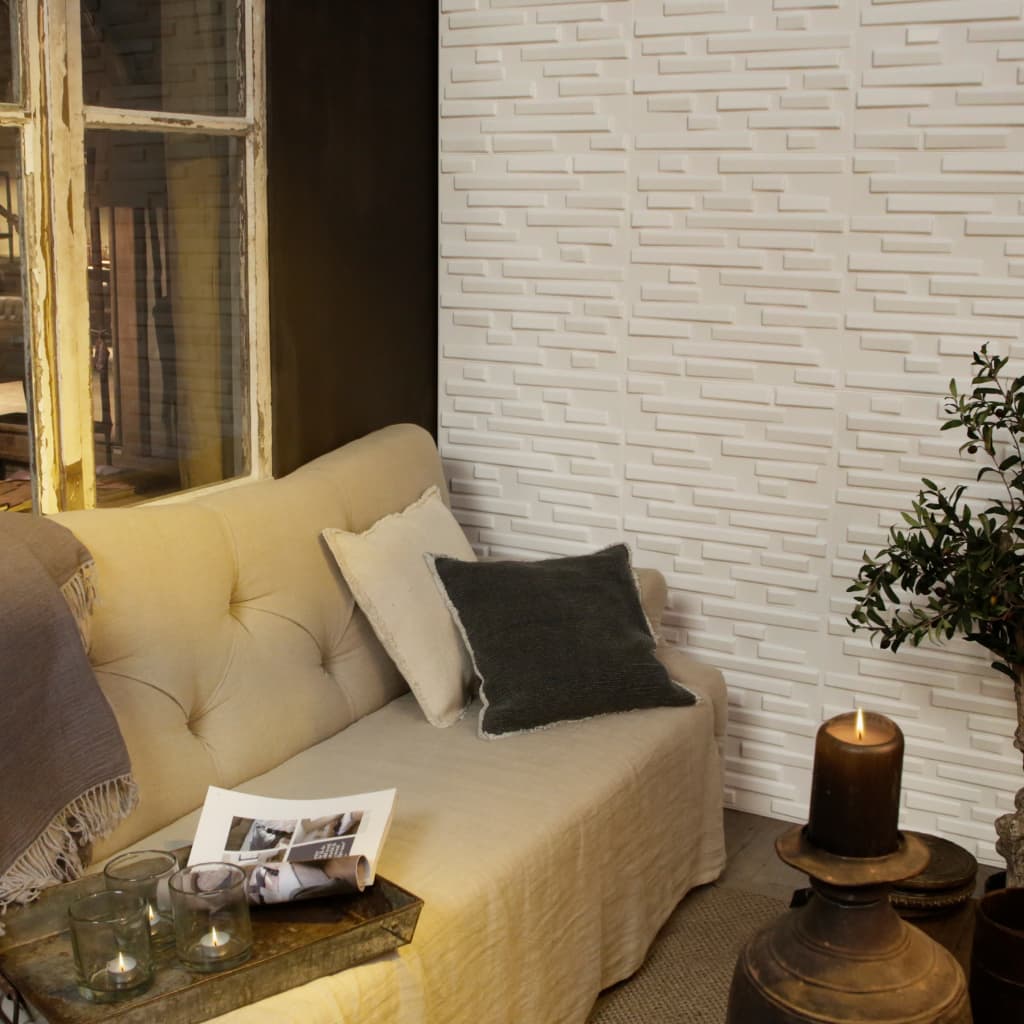 WallArt 24 pcs 3D Wall Panels GA-WA13 Ventura- Wall Panelling - HomeShopIreland - WallArt - Wall Panelling - WallArt 24 pcs 3D Wall Panels GA-WA13 Ventura
